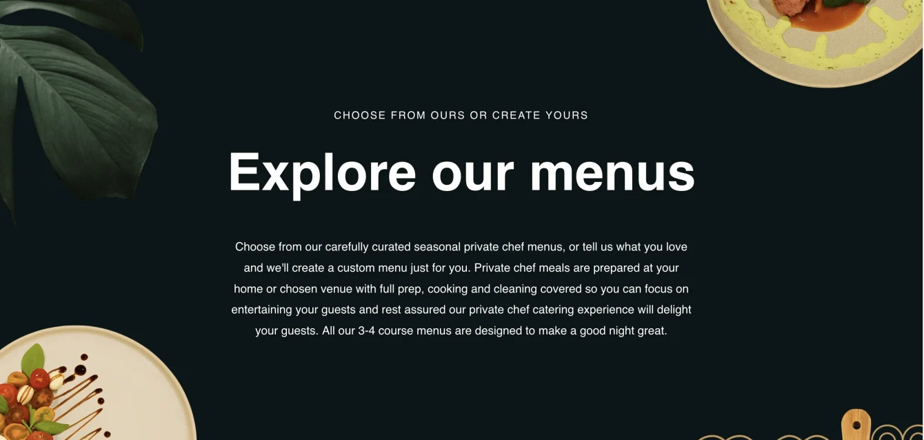 chef-siri-menus-page-website-beutiful-design