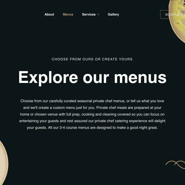 chef-siri-menus-page-website-beutiful-design