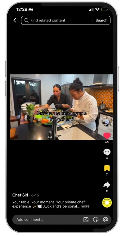 chef-siri-tiktok-video-mockup-mobile-siriandjanjira-example--innflo